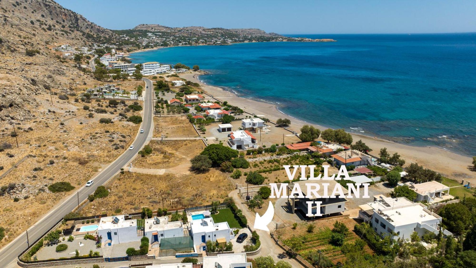 Villa Mariani II - In Lothiarika, Newly Renovated June 2024, Private Pool, Lindos 10 Min, Beach 120M Lardos Exterior foto